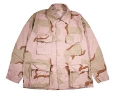 画像1: Deadstock Us Army Over Dye BDU Coat 3C Desert Camo Quartz Pink (1)