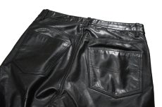 画像4: Used Wilsons Pelle Studio Leather Pants Black (4)