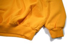 画像3: Deadstock WEK Clothing Sweat Polo Yellow made in USA (3)