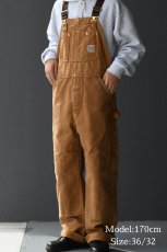 画像9: Used Carhartt Duck Overall Brown made in USA (9)