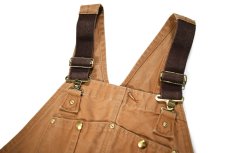 画像3: Used Carhartt Duck Overall Brown made in USA (3)