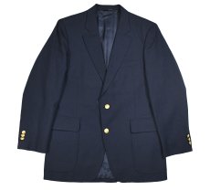 画像1: Used Jonathan Edwards Blazer Navy (1)