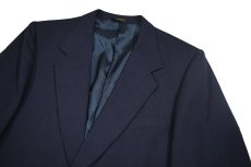 画像2: Used Farah Clothing Co Blazer Navy (2)