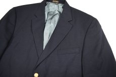 画像2: Used Stafford Blazer Navy (2)