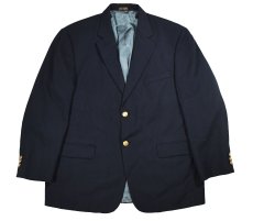 画像1: Used Stafford Blazer Navy (1)