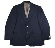 画像1: Used Sears Blazer Navy (1)