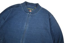 画像2: Used Orvis Sweat Jacket Indigo  (2)