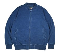 画像1: Used Orvis Sweat Jacket Indigo  (1)