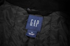 画像4: Used Gap Wool Sport Jacket Black (4)