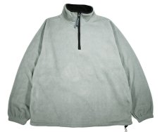 画像1: Deadstock Tri Mountain Pullover Fleece Jacket #7100 Grey (1)