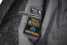 画像6: Used Anthony Bentley Grodins Harris Tweed Tailored Jacket (6)