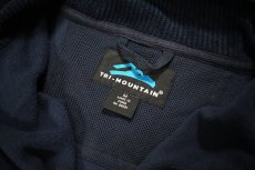 画像4: Deadstock Tri Mountain Pullover Fleece Jacket #7100 Navy (4)