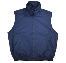 画像1: Deadstock Tri Mountain Shelled Fleece Vest #8400 Navy (1)