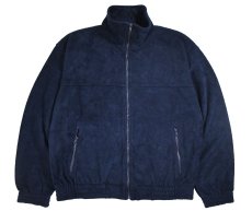 画像1: Deadstock Tri Mountain Fleece Jacket #7600 Navy (1)