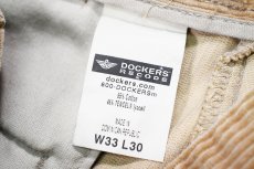 画像6: Deadstock Dockers Corduroy Pants Khaki (6)