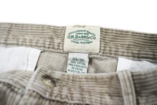 画像5: Used G.H.Bass Corduroy Pants Khaki (5)