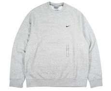 画像1: Deadstock Nike Raglan Sleeve Sweat Shirt Grey (1)