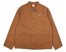 画像1: Nike Life Unlined Chore Coat Brown (1)