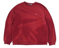 画像1: Used Nike "Bleach&Sun Fade" Raglan Sleeve Sweat Shirt (1)