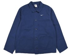 画像1: Nike Life Unlined Chore Coat NAvy (1)