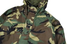 画像2: Used Us Army ECWCS Gen1 GORE-TEX Parka Woodland Camo (2)