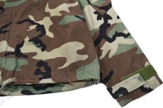 画像3: Used Us Army Chemical Protective Coat Woodland Camo (3)