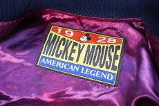 画像5: Used Melton Varsity Jacket "Mickey Mouse" made in USA (5)