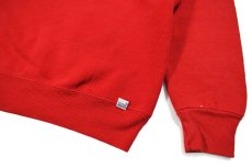 画像3: Used Russell Athletic Blank Sweat Shirt Red made in USA (3)