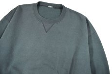 画像2: Used Russell Athletic Blank Sweat Shirt Moss (2)