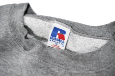 画像5: Used Russell Athletic Blank Sweat Shirt Grey (5)