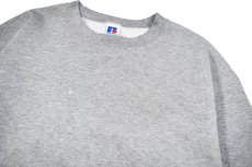 画像3: Used Russell Athletic Blank Sweat Shirt Grey (3)