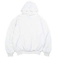 画像1: Used Russell Athletic Blank Sweat Hoodie White (1)