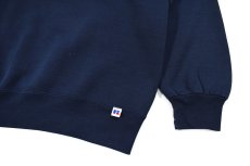 画像3: Used Russell Athletic Blank Sweat Shirt Navy made in USA (3)