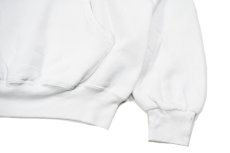 画像3: Used Russell Athletic Blank Sweat Hoodie White (3)