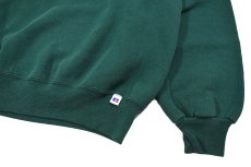 画像3: Used Russell Athletic Blank Sweat Shirt Green made in USA (3)