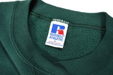 画像4: Used Russell Athletic Blank Sweat Shirt Green made in USA (4)