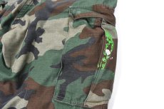 画像8: Used Us Army M-65 Field Pants Woodland Camo (8)