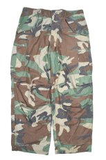 画像1: Used Us Army M-65 Field Pants Woodland Camo (1)