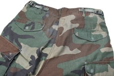 画像5: Used Us Army M-65 Field Pants Woodland Camo (5)