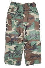 画像1: Used Us Army M-65 Field Pants Woodland Camo (1)