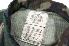 画像4: Used Us Military Ripstop Jungle Fatigue Jacket ERDL Leaf Camo (4)