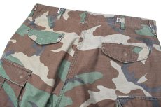 画像5: Used Us Army M-65 Field Pants Woodland Camo (5)