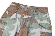 画像2: Used Us Army M-65 Field Pants Woodland Camo (2)