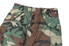 画像2: Used Us Army M-65 Field Pants Woodland Camo (2)