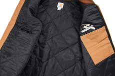 画像5: Deadstock Carhartt Duck Vest Brown "Southeastern" (5)