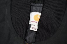 画像4: Deadstock Carhartt Duck Vest Black "RAHR" (4)