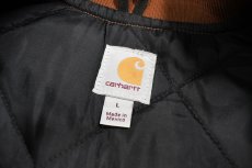 画像4: Used Carhartt Duck Vest Brown "Compeer Financial" (4)