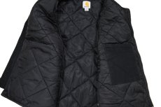 画像5: Used Carhartt Duck Vest Black (5)