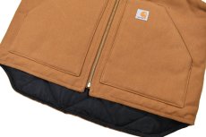 画像3: Deadstock Carhartt Duck Vest Brown (3)