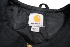 画像4: Used Carhartt Duck Vest Black (4)